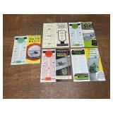 (5) John Deere Implement Sales Literature