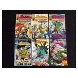 (6) The Toxic Avenger Comics (Marvel)