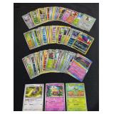 Collection of Assorted Pokémon Trading Cards