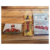 (3) IH Matchbook Covers