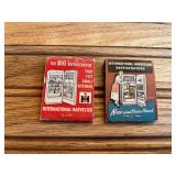 (2) IH Refrigerator Matchbooks