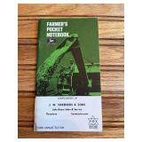 1966 John Deere Farmers Pocket Notebook