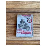 Indian Motorcycles Matchbook Cover