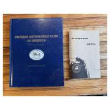 (2) Antique Car Books