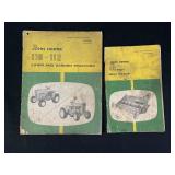 (2) John Deere 110/112 L&G + Belt Pickup Manuals