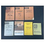 (7) Caterpillar Manuals