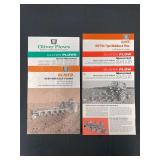 (6) Oliver Plow Sales Literature