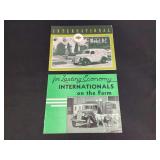 (2) International Truck Sales Literature