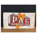 P-A-G Sign