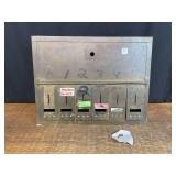 US Mail 6 Unit Wall Box