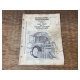 John Deere No. 1 Cotton Picker Predelivery Instructions