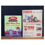 (2) Ford Tractor SST Reproduction Signs