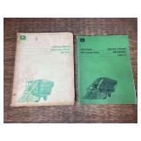 (2) John Deere Cotton Picker Manuals