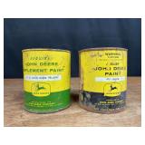 (2) John Deere Paint Cans