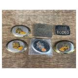 (6) Case Industrial Belt Buckles