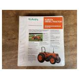 Kubota Sales Literature Binder