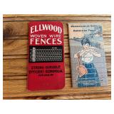 (2) American Steel & Wire Fence Notebooks