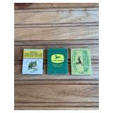 (3) John Deere Matchbook Covers