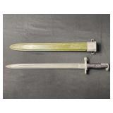 US Model 1942 UFH Bayonet w/Scabbard