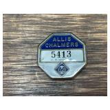 Allis Chalmers Employee Badge