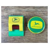 (2) John Deere Tape Measure + Clip