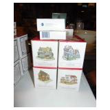 (10) Boxes of Liberty Falls Collection Villages