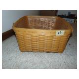 Large Longaberger Hamper Basket W/Liner