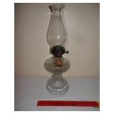 One-Clear glass antique kerosene lamp
