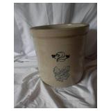 # 2 Western Stoneware Crock 9 1/2" x 9 1/2"