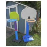 2- Little Tikes basket ball goals