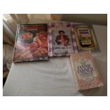 4-Cookbooks in tray-Branson cookbook