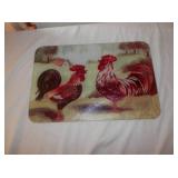 1-16" W x 12" glass chicken cutting board