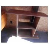 2 items-metal shelf 24" L x 24" H x 9 1/2" H