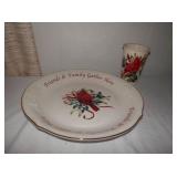 2 items-Matching Lenox lg platter w/cup