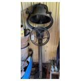 Large Iron Dinner Bell