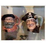 Royal Doultan character jugs