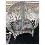 Wicker chair