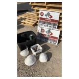 Hard Hats, signs and Sign Frames, misc