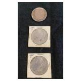 Morgan Dollar (3)1881, 1882 & 1883
