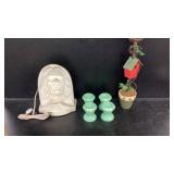 Vintage Egg Cup Jadeite, Etc