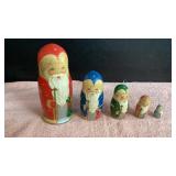 Santa nesting dolls