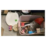 Tote Full, Misc, Tool Boxes, Clock, Lights, Etc