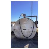 3000 gallon fuel tank w/gas boy electric pump