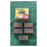 Remington UMC 9mm Luger 115 Gr. Metal case 250