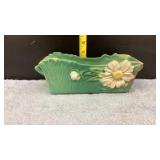 Roseville pottery window box planter