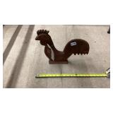 Cast iron rooster