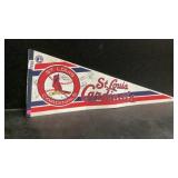 Autographed St Louis Cardinals Pennant Joe