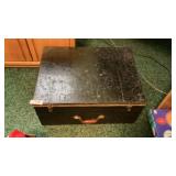 Old Vintage Trunk25ï¿½x19 1/2ï¿½x11ï¿½