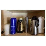 Plastic ware, Thermoses, Coffee Pots