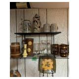 Beer Steins, Wine Glasses, wall Decor